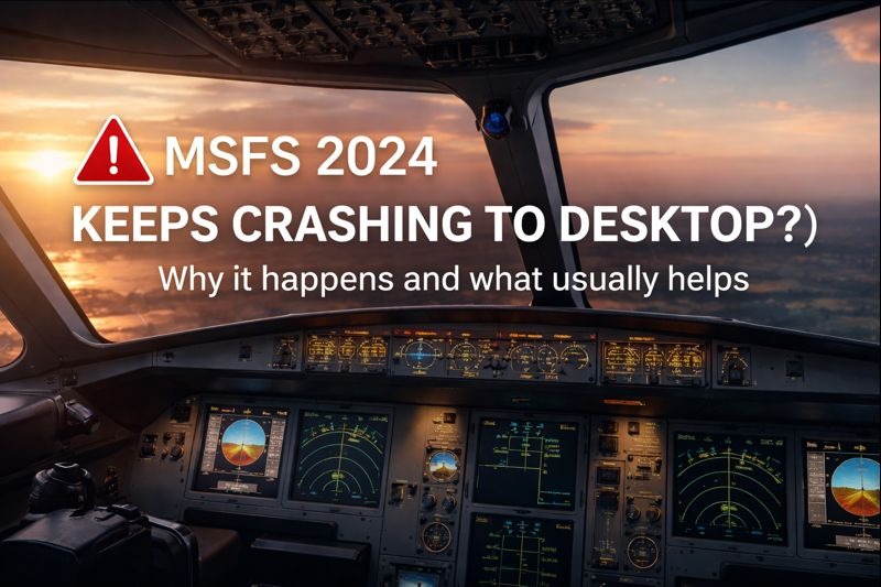 MSFS 2024 Keeps Crashing to Desktop