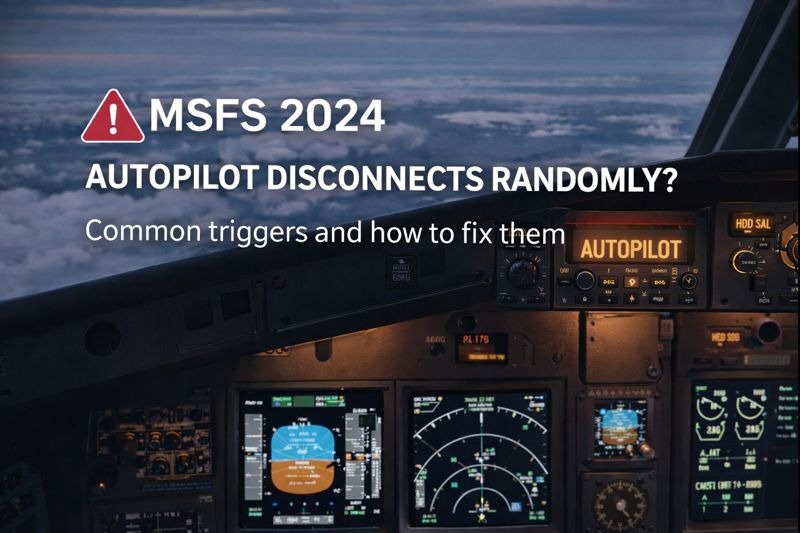 MSFS Autopilot Disconnects