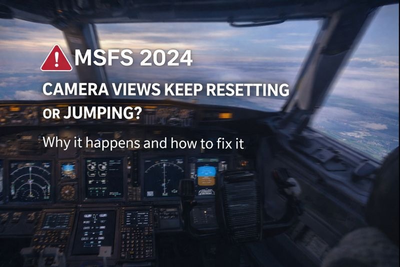 MSFS Camera Views Keep Resetting