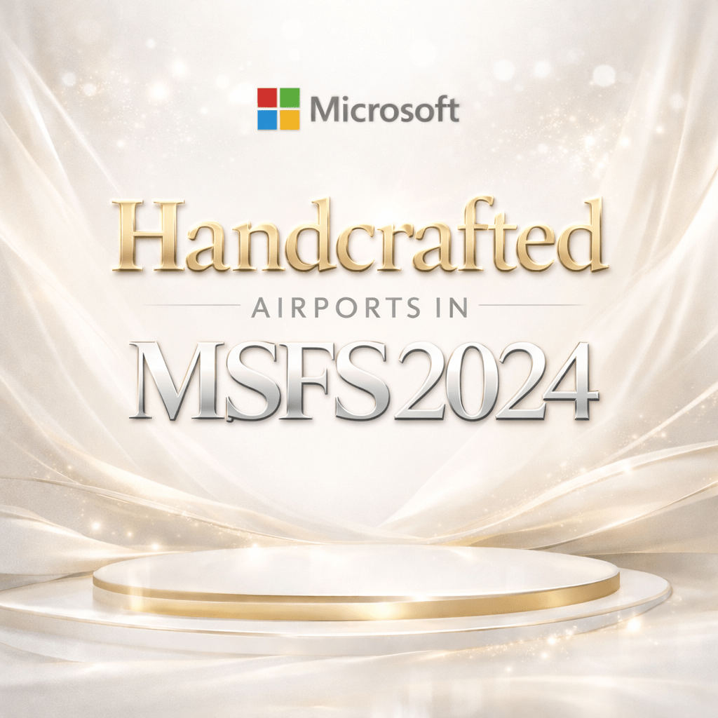 Microsoft “Handcrafted” Airports in MSFS 2024