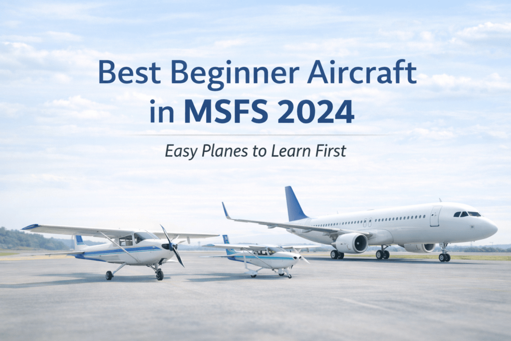 Best Beginner Aircraft in FS2024