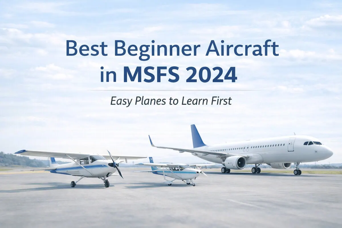 Best Beginner Aircraft in FS2024