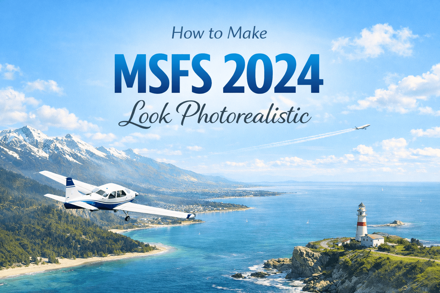 How to Make MSFS 2024 Look Photorealistic