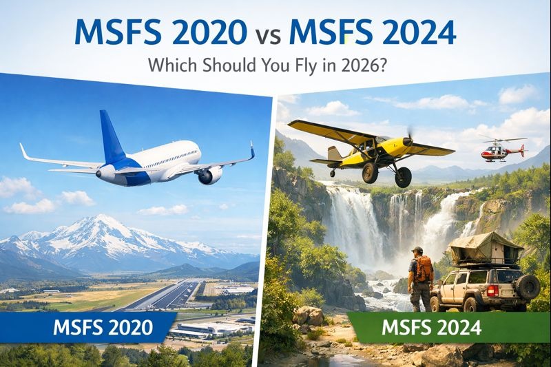 MSFS 2024 vs MSFS 2020