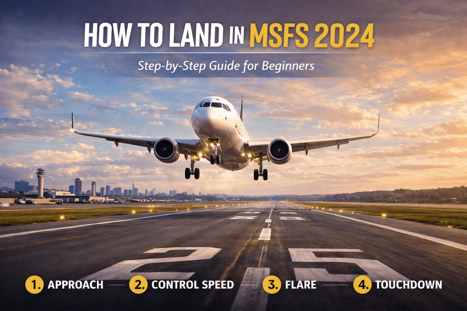 How to Land in Microsoft Flight Simulator 2024