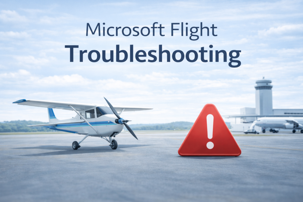 Microsoft Flight Simulator Troubleshooting