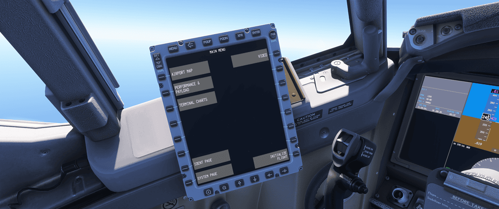 Airliner tablet